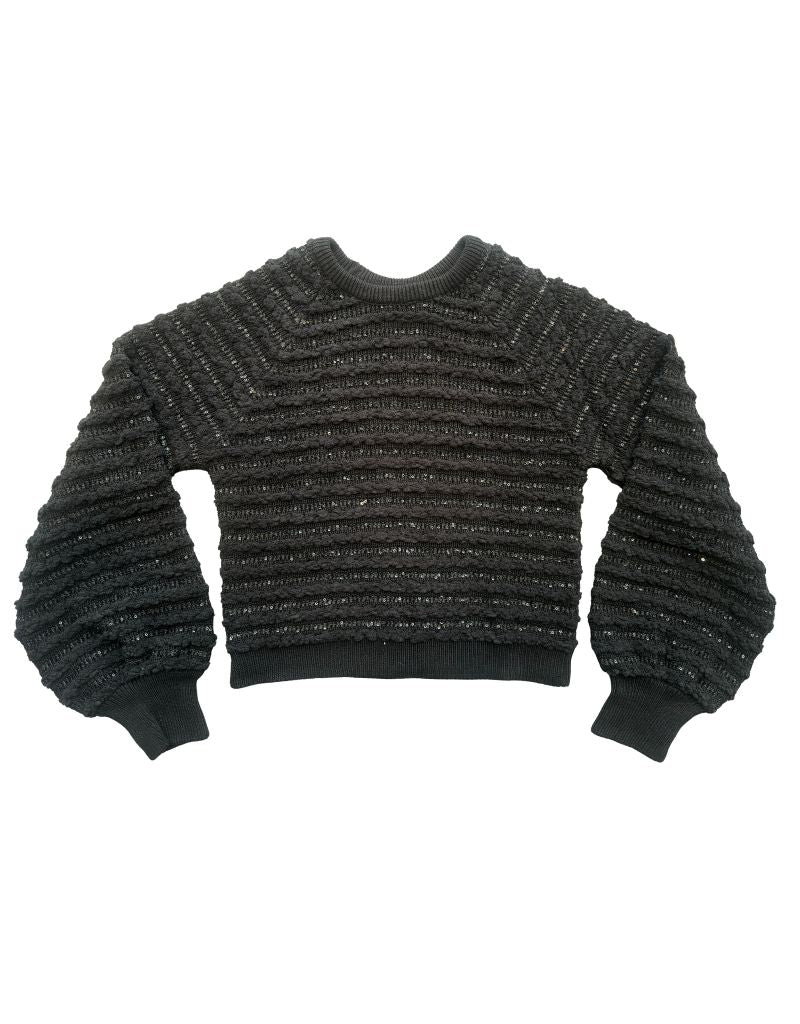 Textured Pullover LE5290 Black