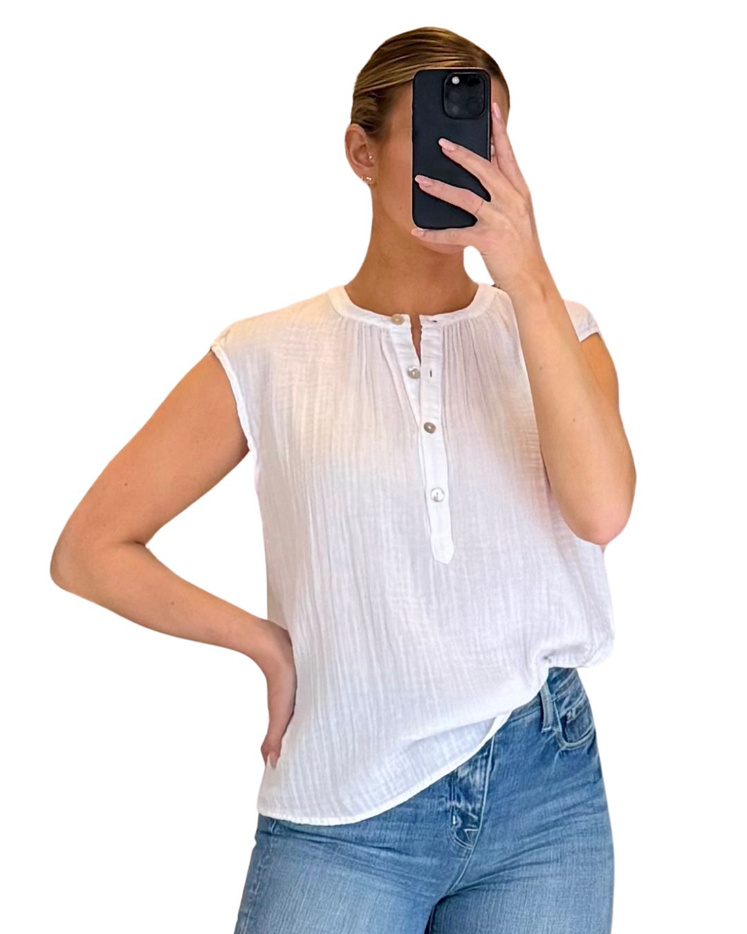 Mila Top White
