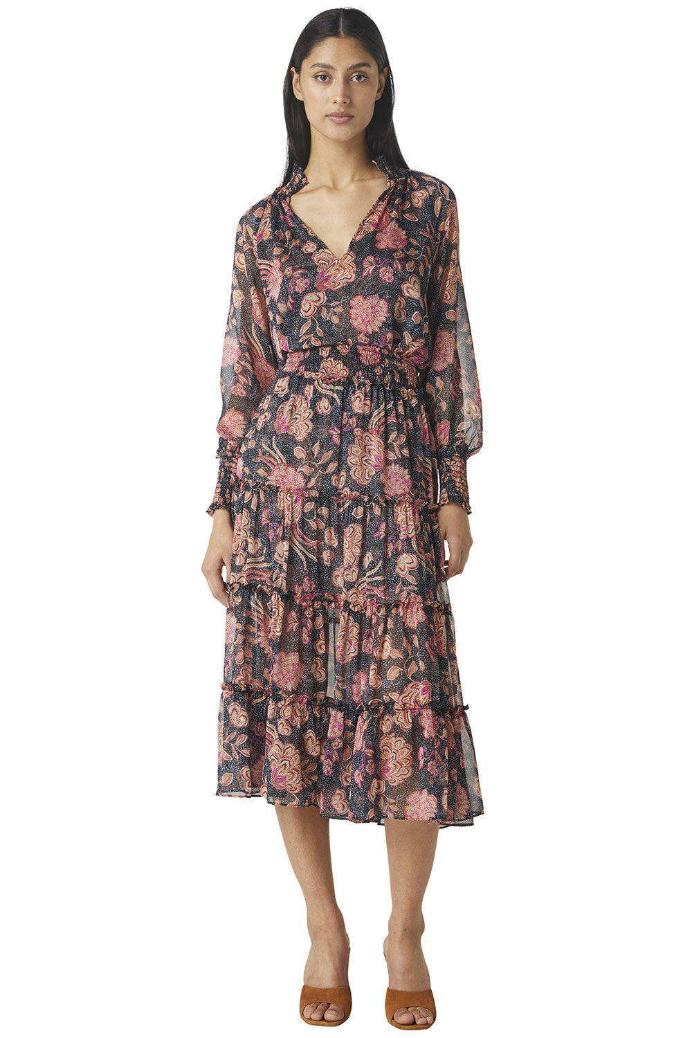 Alexis Top Flora Dot