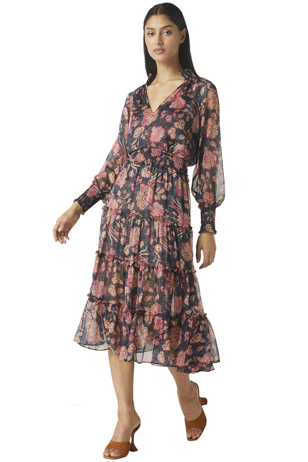 Nanda Skirt Flora Dot