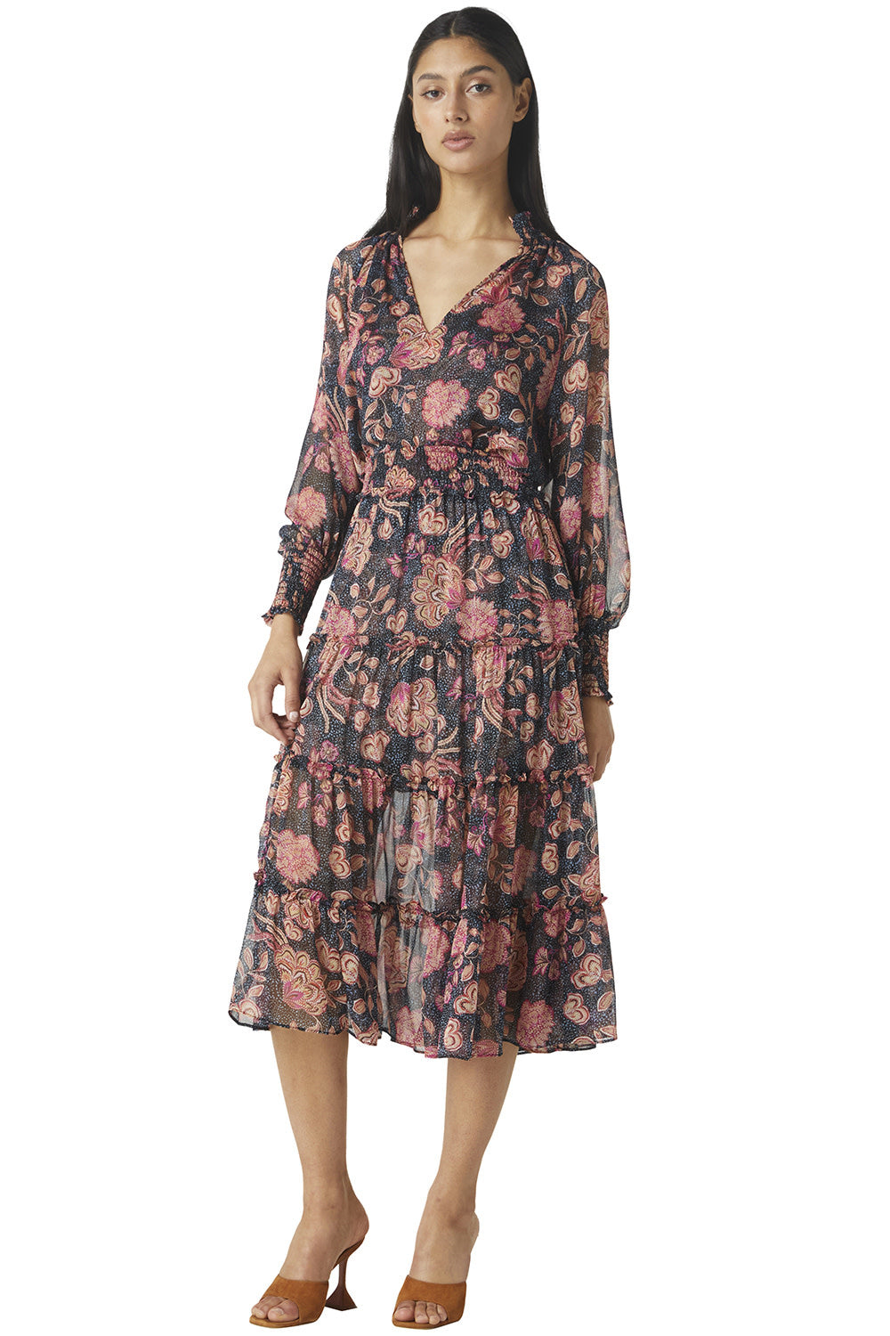 Nanda Skirt Flora Dot