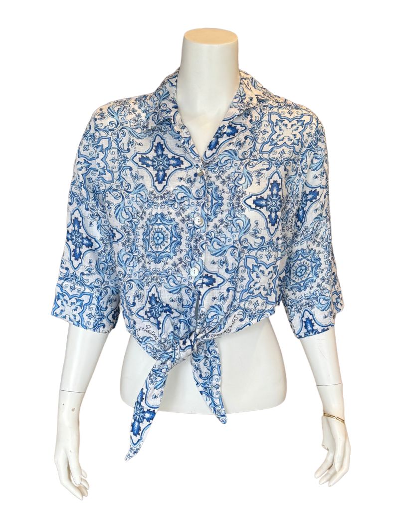 Top Tania Amalfi Blue