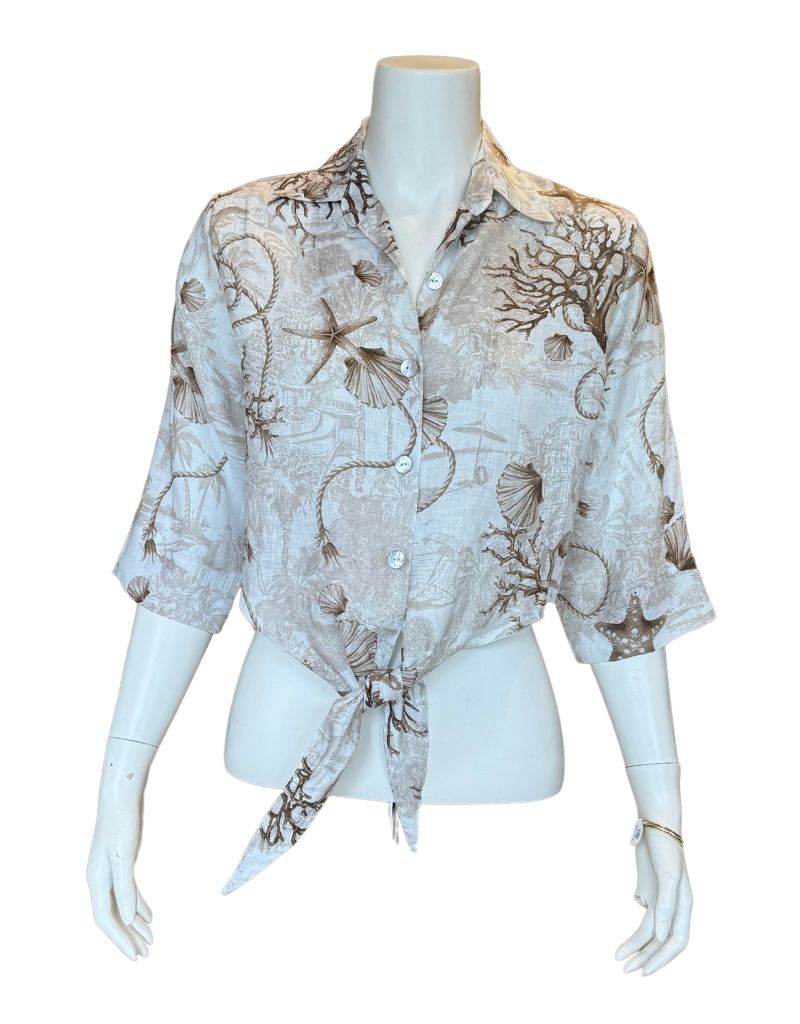 Top Tania Beige Coral