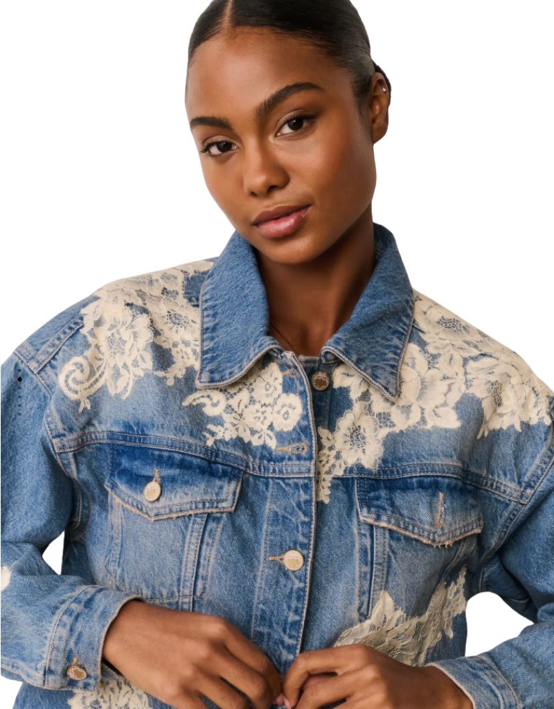 Amana Jacket Faded Blue