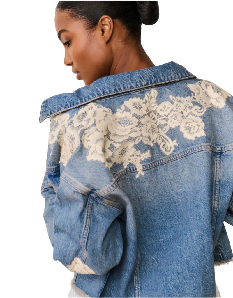 Amana Jacket Faded Blue