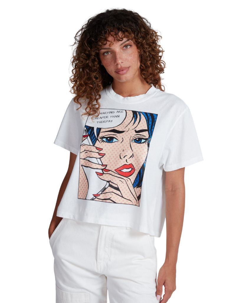 ASKK NY | Shrunken Boy Tee Martini Comic | I Am More Scarsdale