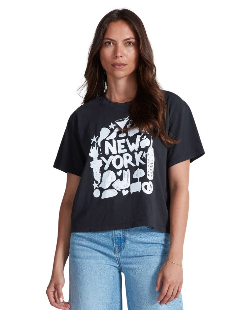 ASKK NY Shrunken Boy Tee Printed New York