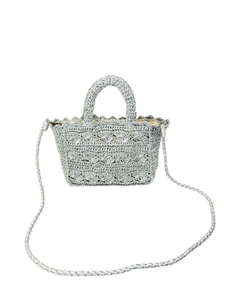 Astrid Mini Tote Silver