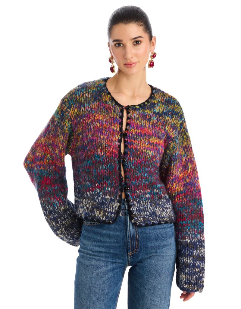 Allison Dora Cardigan Rainbow