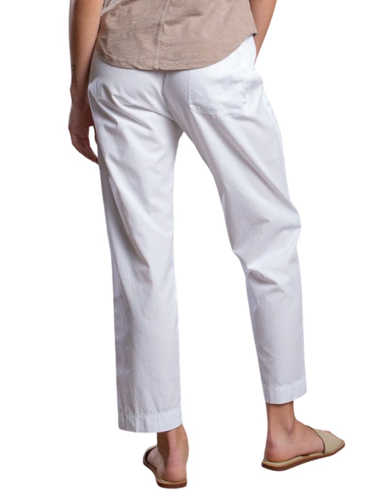 Andy Pant in Paperweight Cotton White