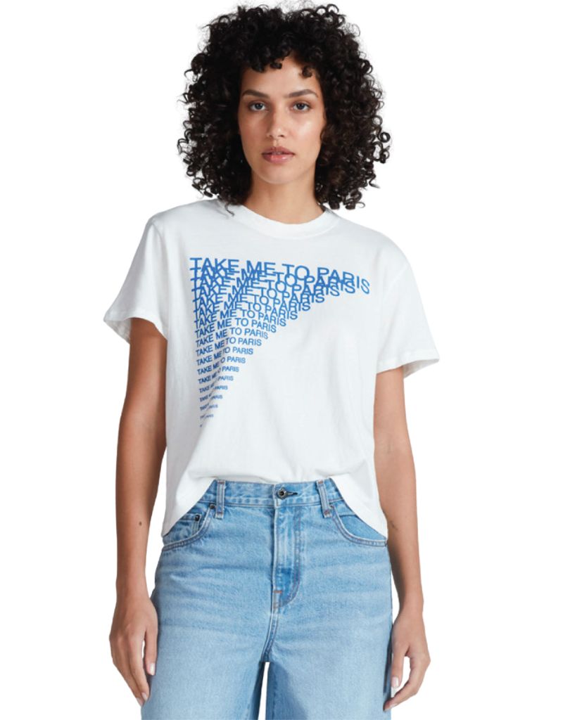 Askk NY Shrunken Boy Tee Take Me to Paris