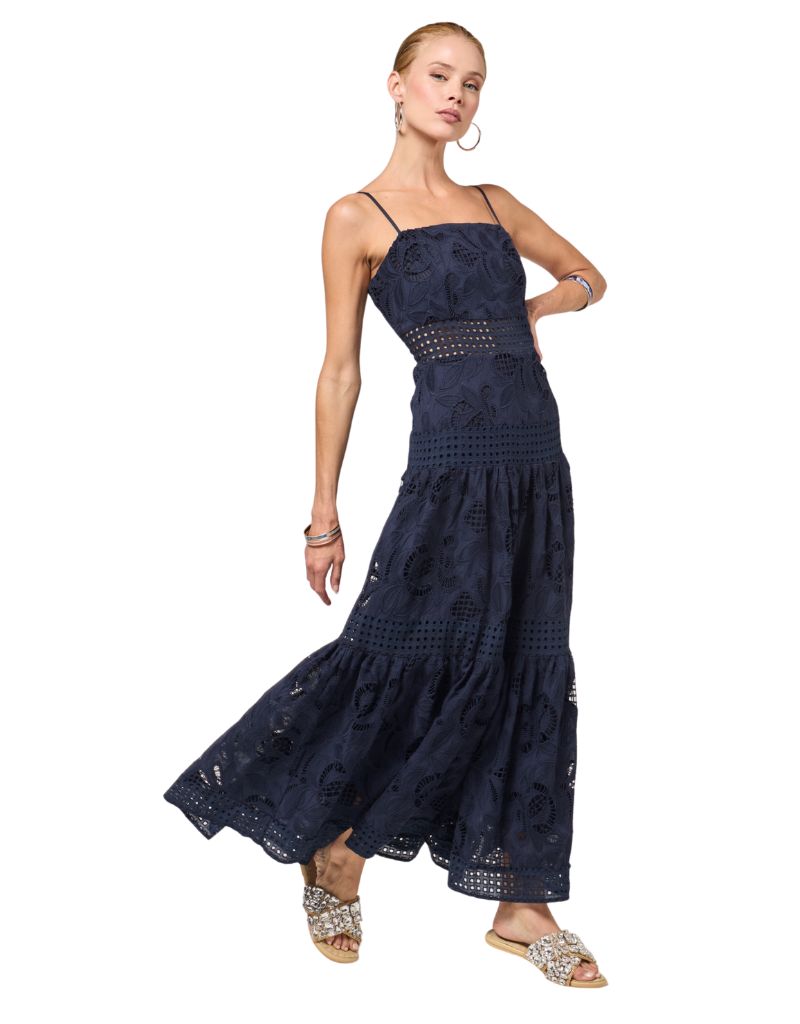 BTB Los Angeles Brodie Dress Navy