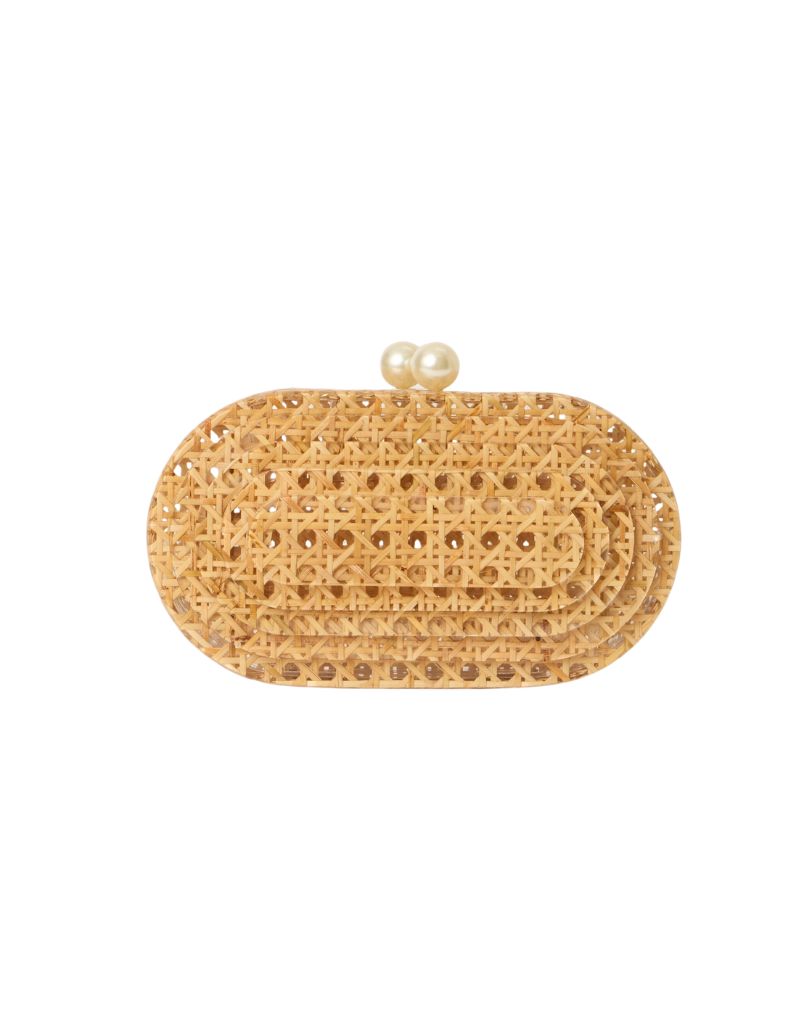 BTB Los Angeles Caillou Clutch Natural