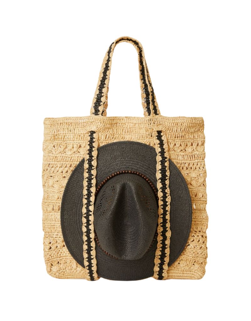 BTB Los Angeles Chapeu Tote Natural Black