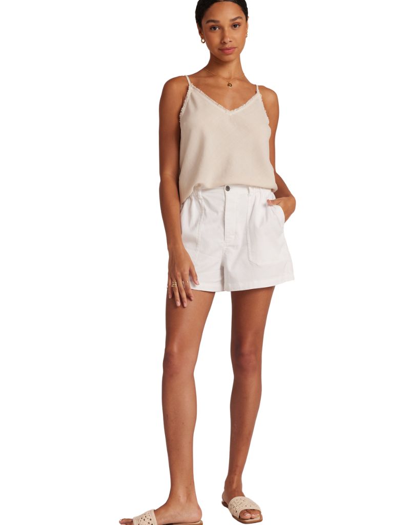 Bella Dahl Callie Ruffle Short White