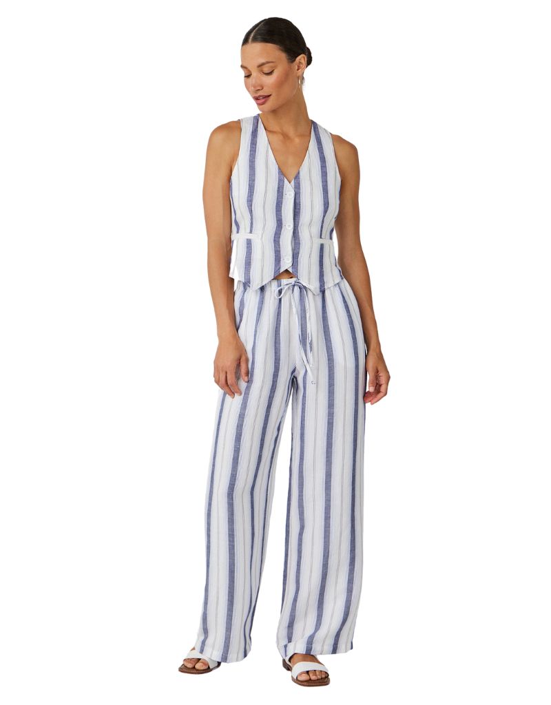 Bella Dahl Easy Wide Leg Coastal Ombre Stripe