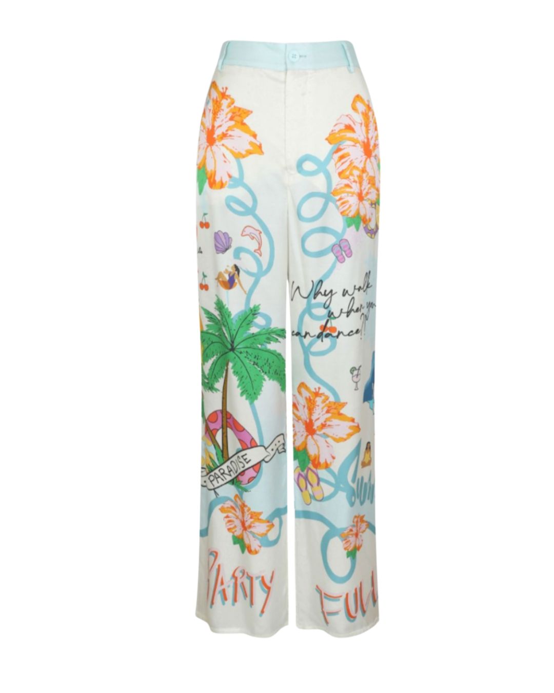 Berenice Pierre Full Moon Fluid Pants Multico