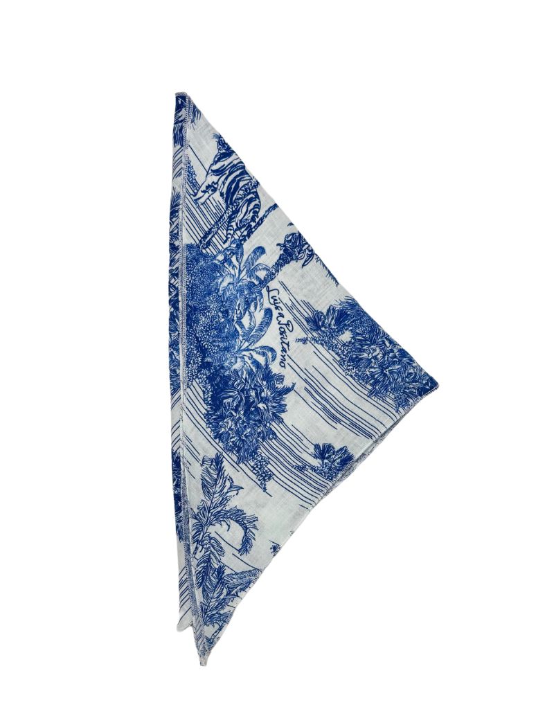 Bandana Blue Toile
