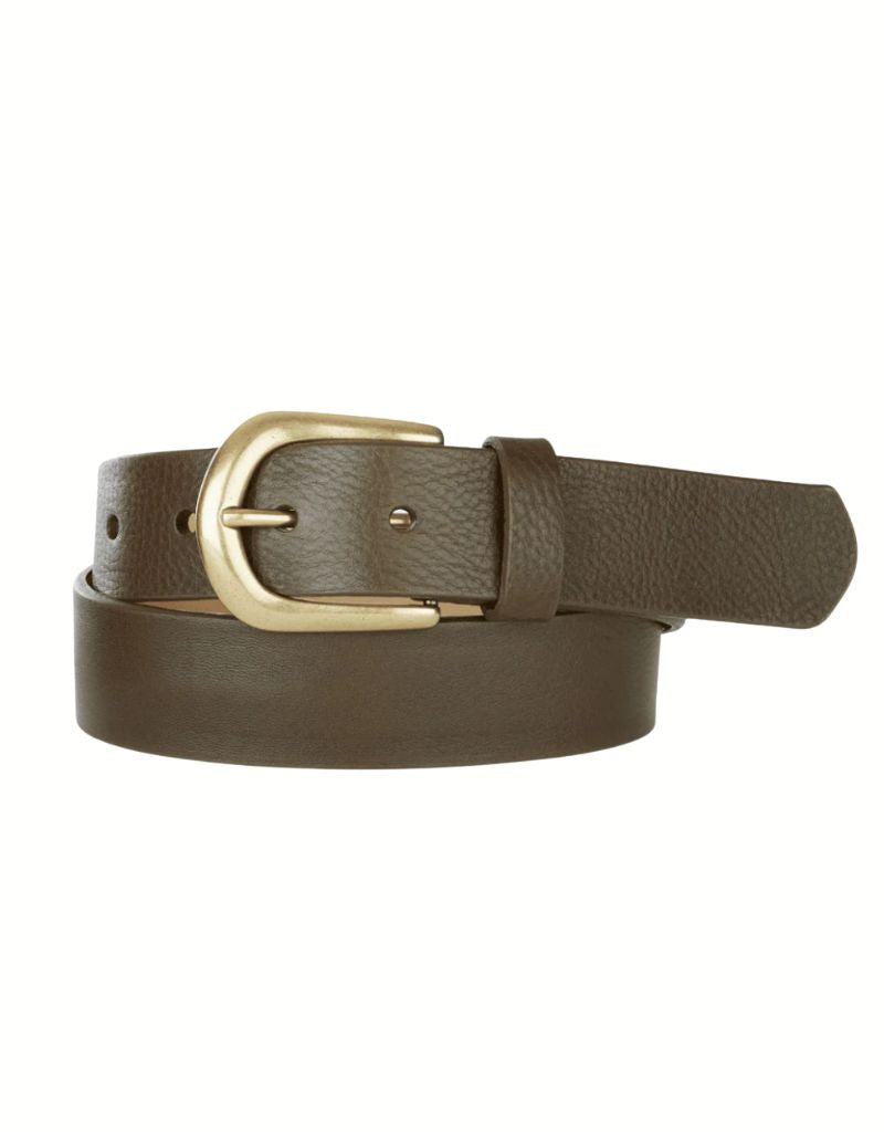 Brave Yelena Belt 3502 Olive Vachetta G