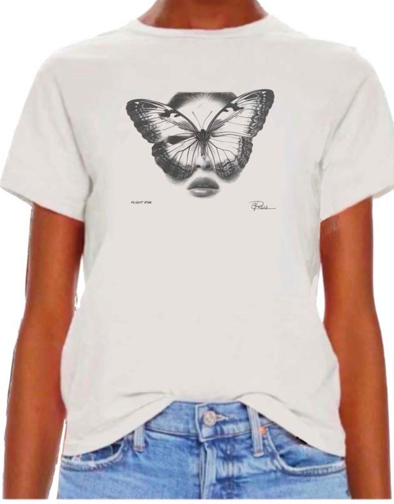C Press Studio Flight Risk Worn White