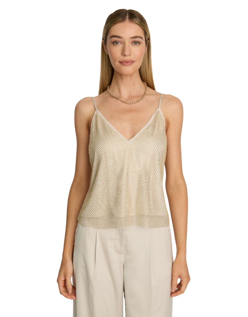 Caballero Allegra Top in Champagne