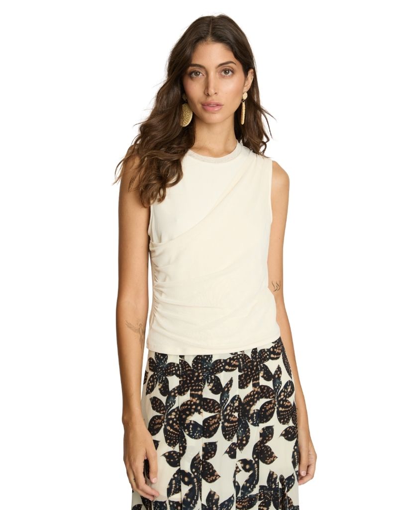 Caballero Devi Top in Cream