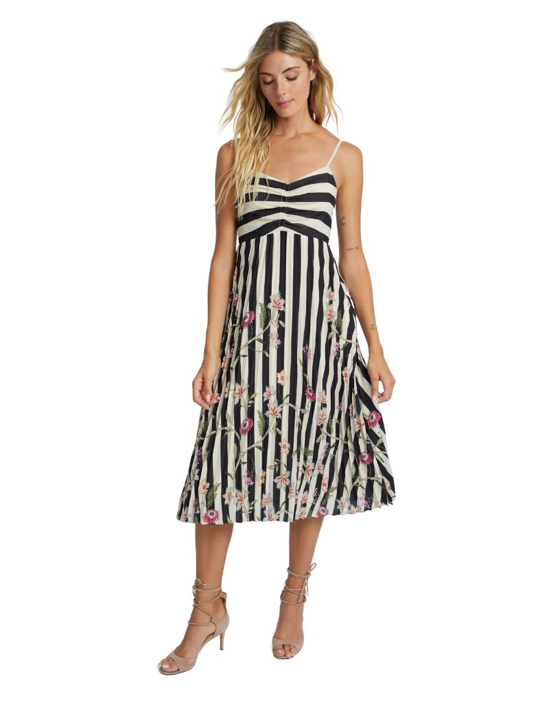 Caballero Donna Stripe Vine Dress