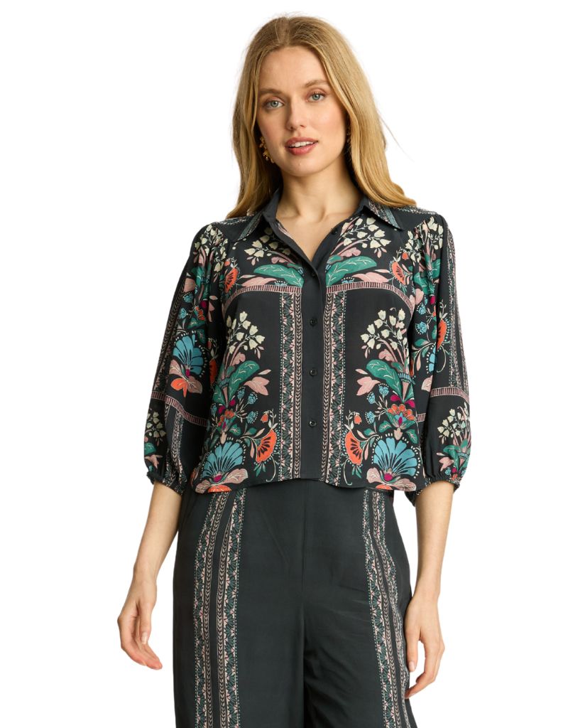 Caballero Juliette Top in Twilight Bloom