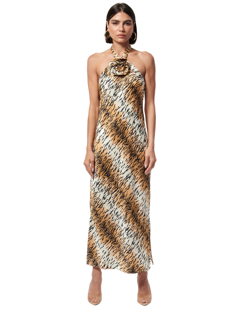 Cami NYC Lenzy Dress Tiger