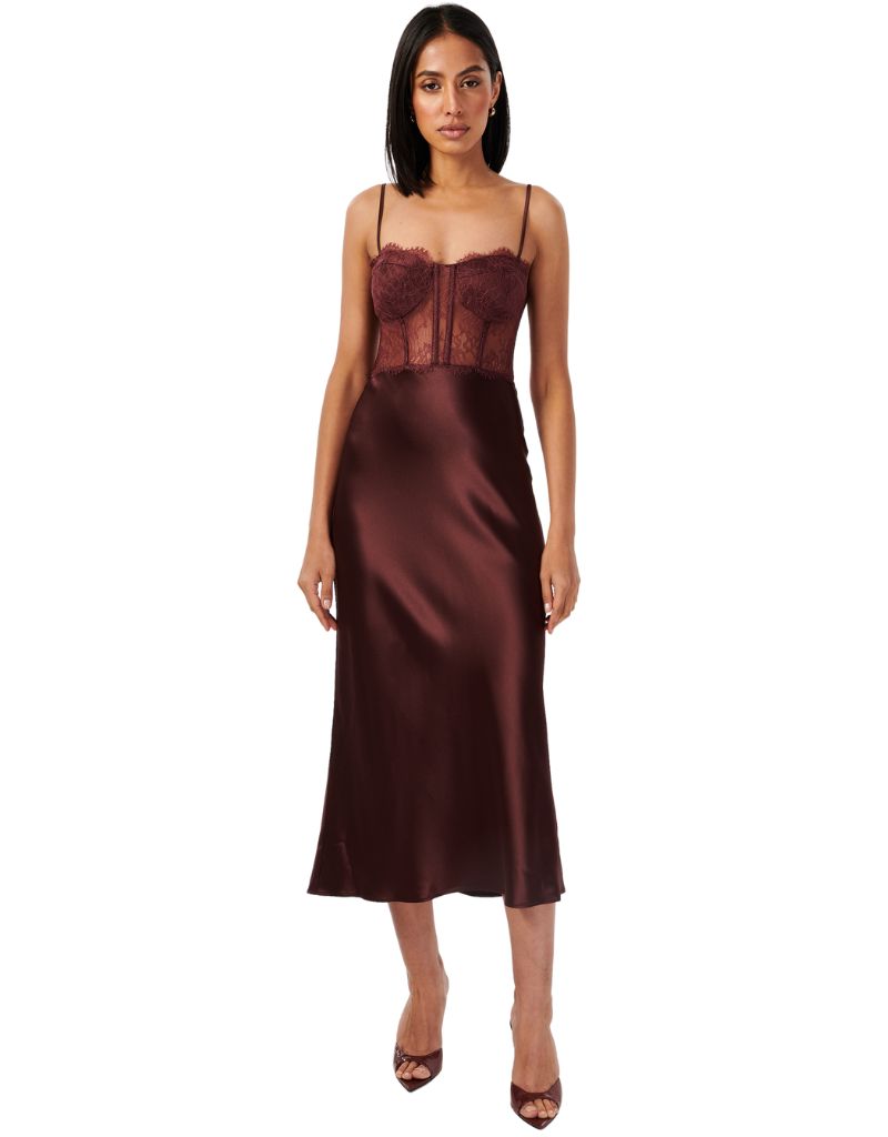 Cami NYC Maureen Dress Cranberry