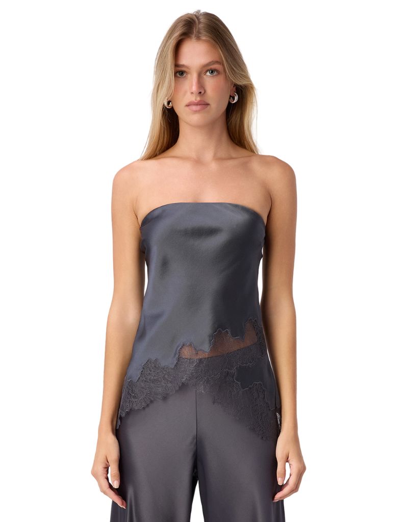 Cami NYC Odessa Strapless Camisole Coal