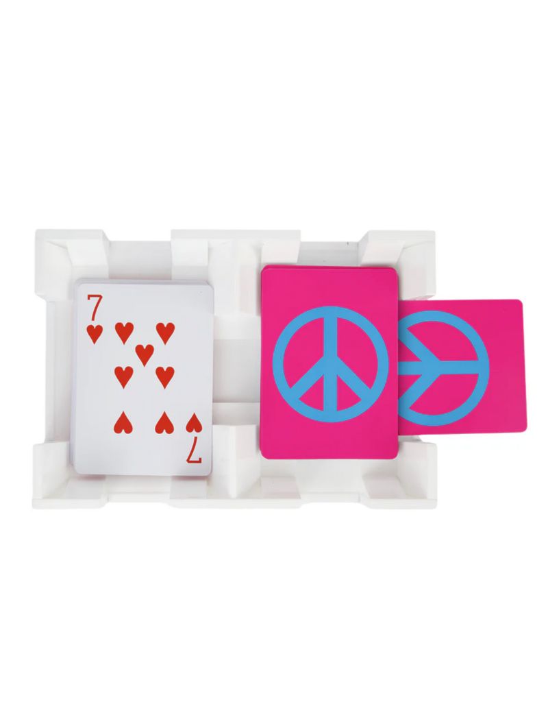 Canasta Spinner Tray in White