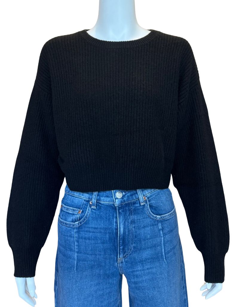 Colorush MC Samu Crop Crew Black