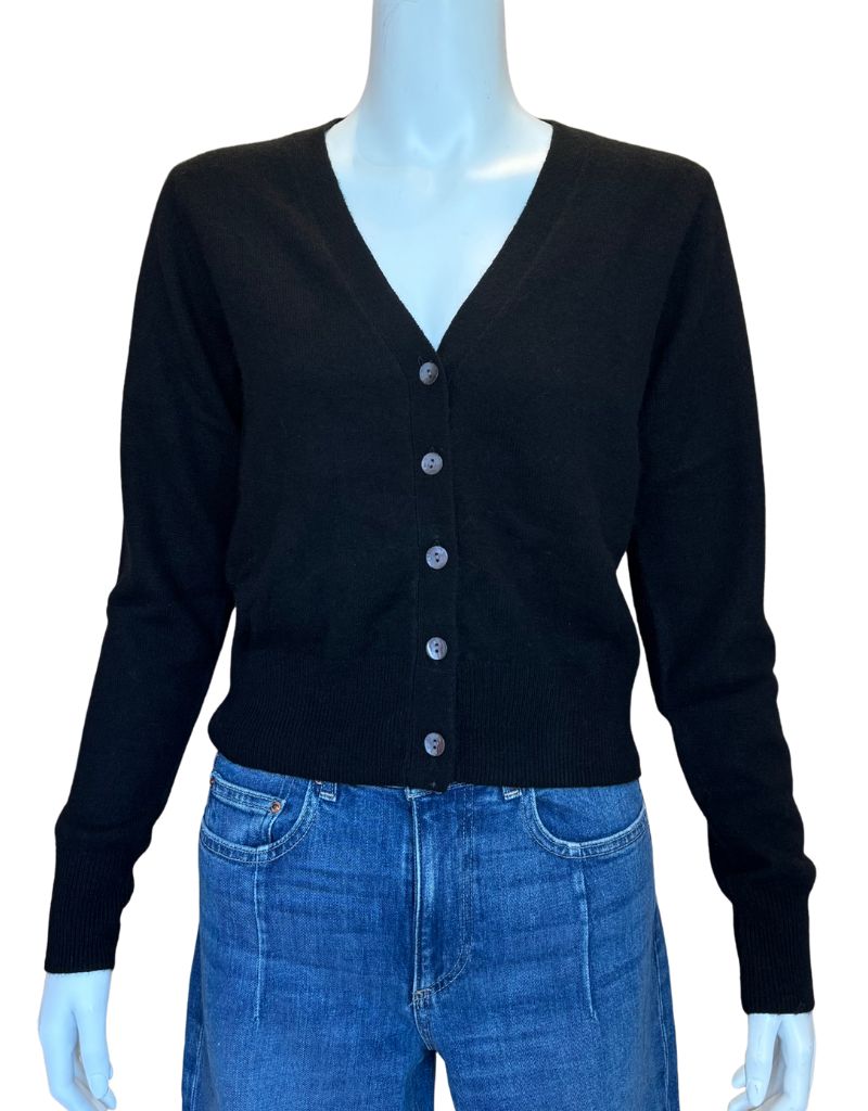 Colorush Vienna V Cardi Black