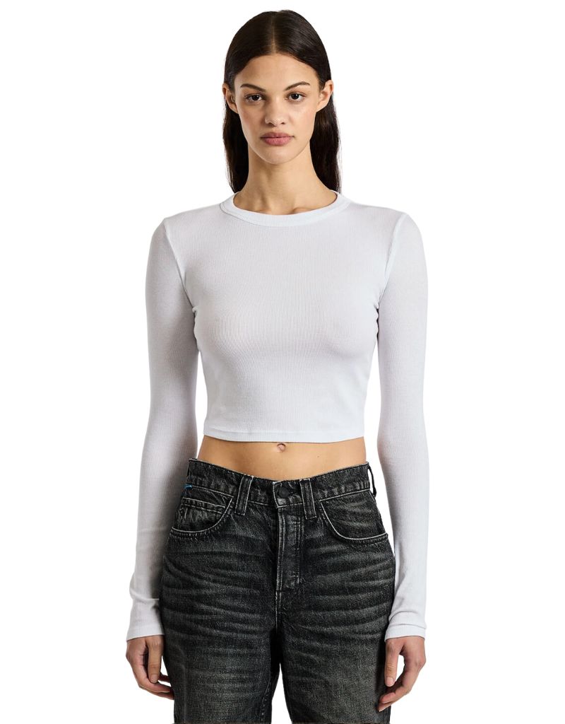 Cotton Citizen Verona Crop Shirt White