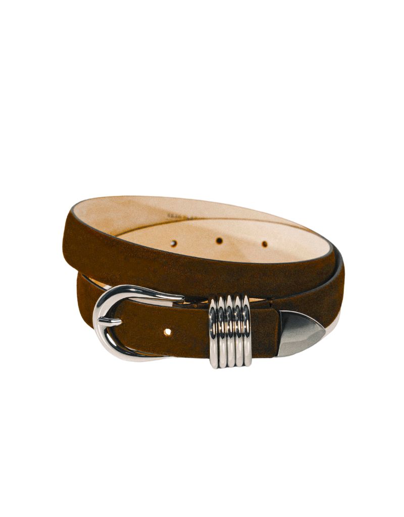 Dehanche | Hollyhock Suede Chocolate Silver | I Am More  display picture 2