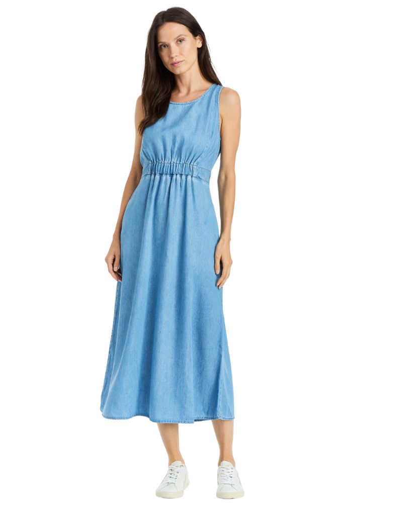 Drew Clothing | Corrie Denim Dress Chambray