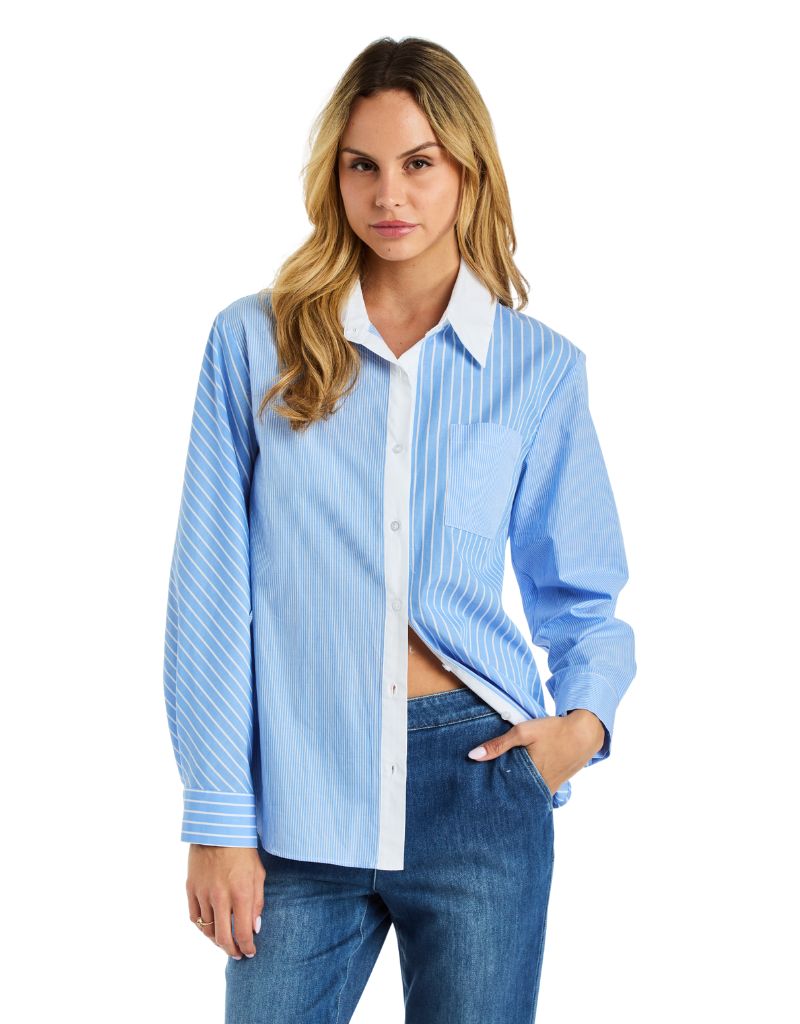 Drew Clothing Gia C Montauk Button Down Sky