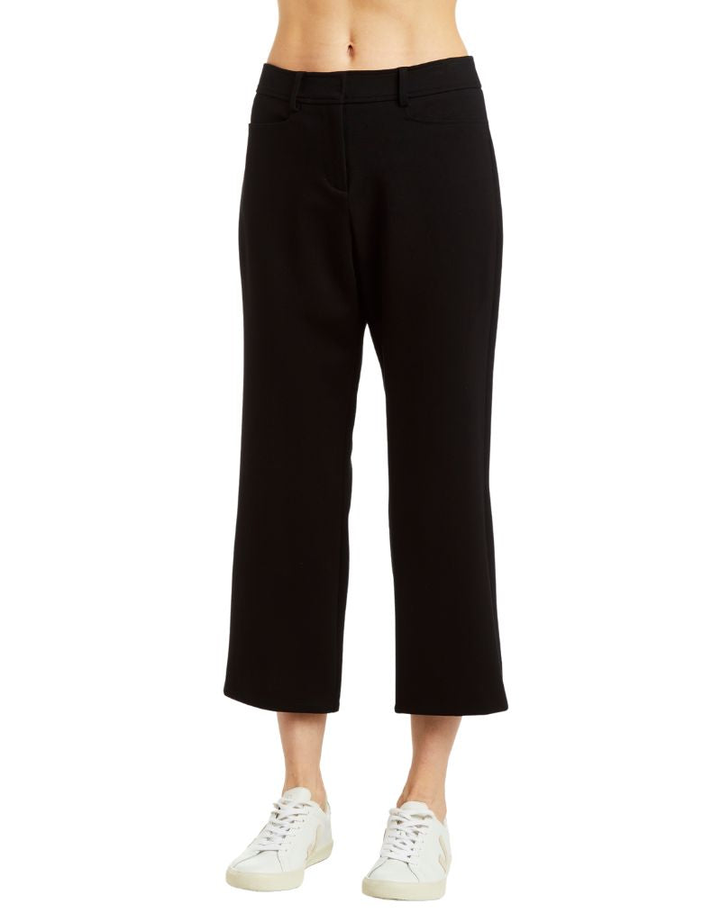 Drew Harriet Double Knit Pant Black