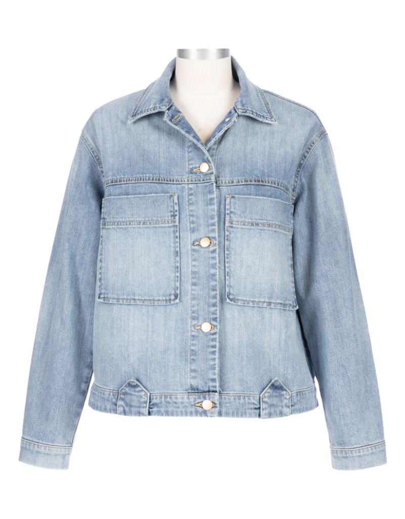 Edyson Mitchell Shirt Jacket Light Seymour Wash