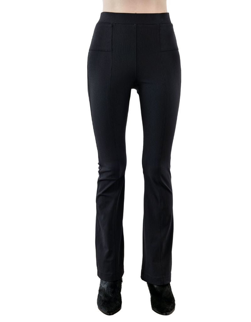 Elaine Kim Saita Tech Stretch Flare Bootleg Legging with Pocket C