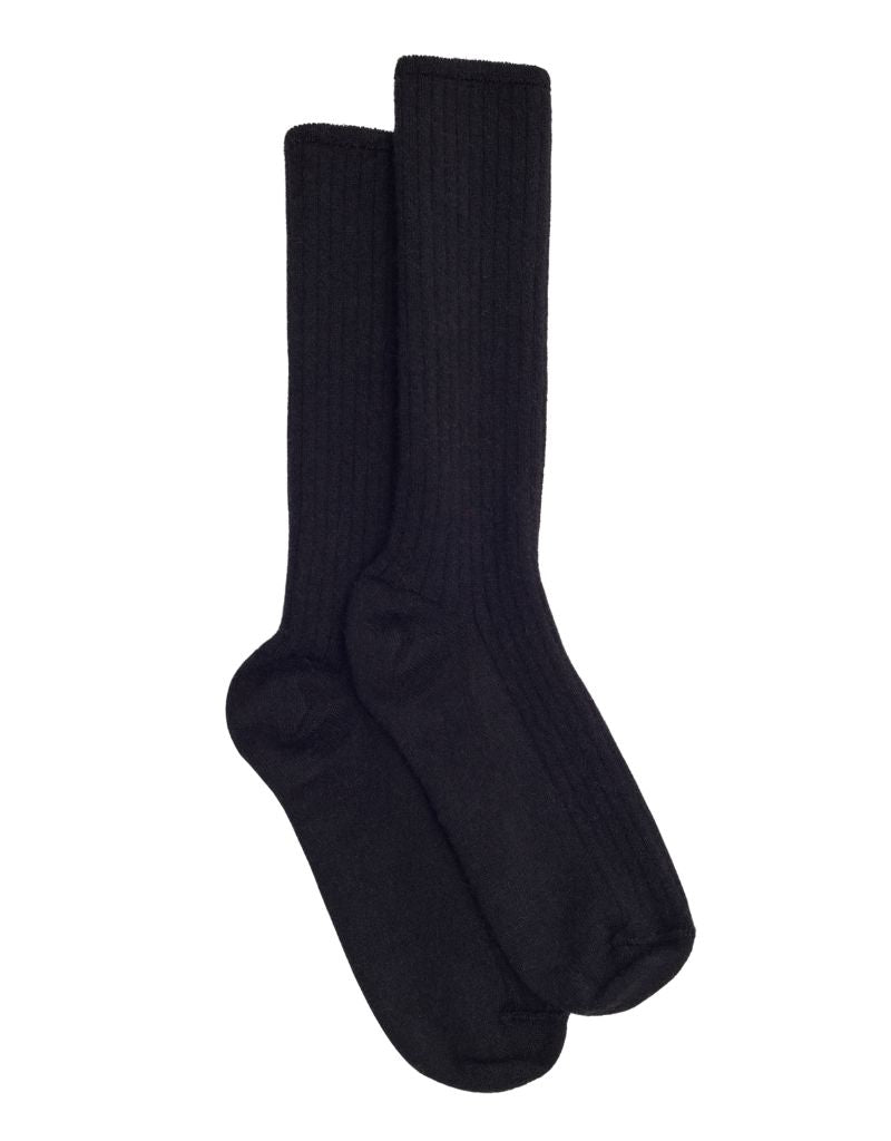 Eleven Six Ali Ribbed Sock Black