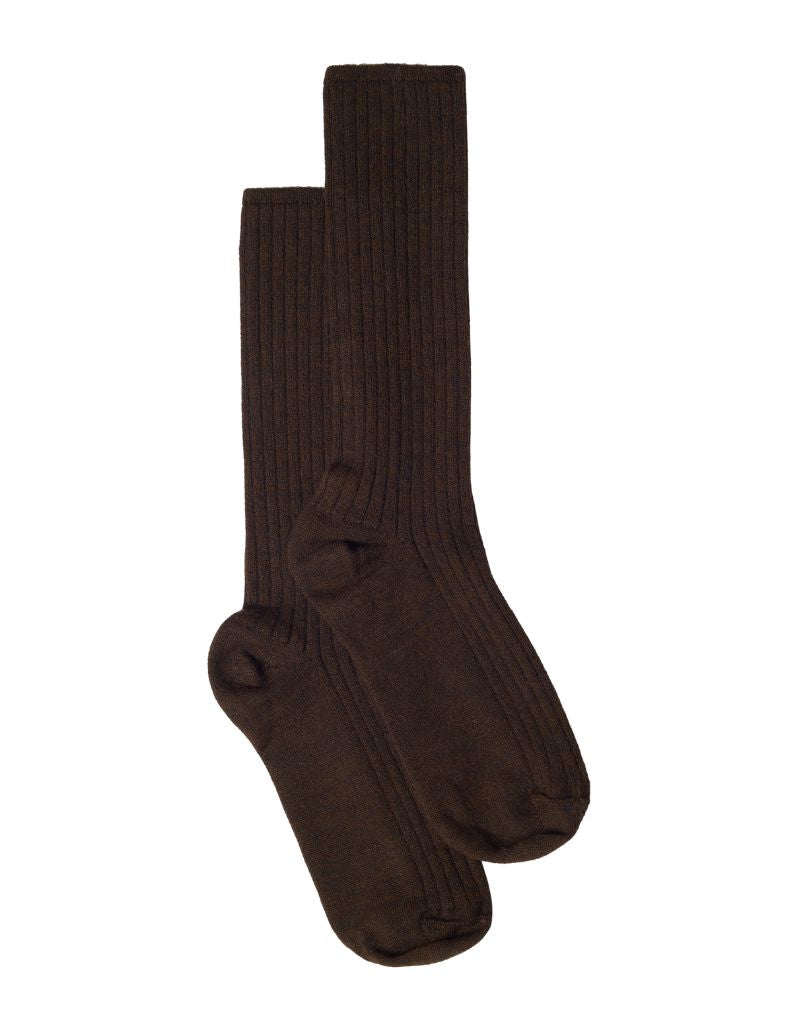 Eleven Six Ali Ribbed Sock Espresso