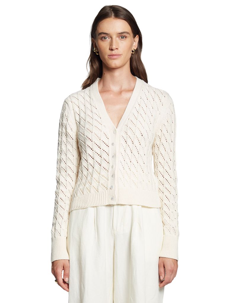 Eleven Six Aya Cardi Ivory