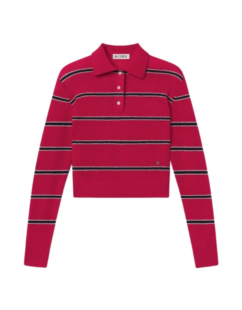 Eterne Barrett Sweater Red Stripe