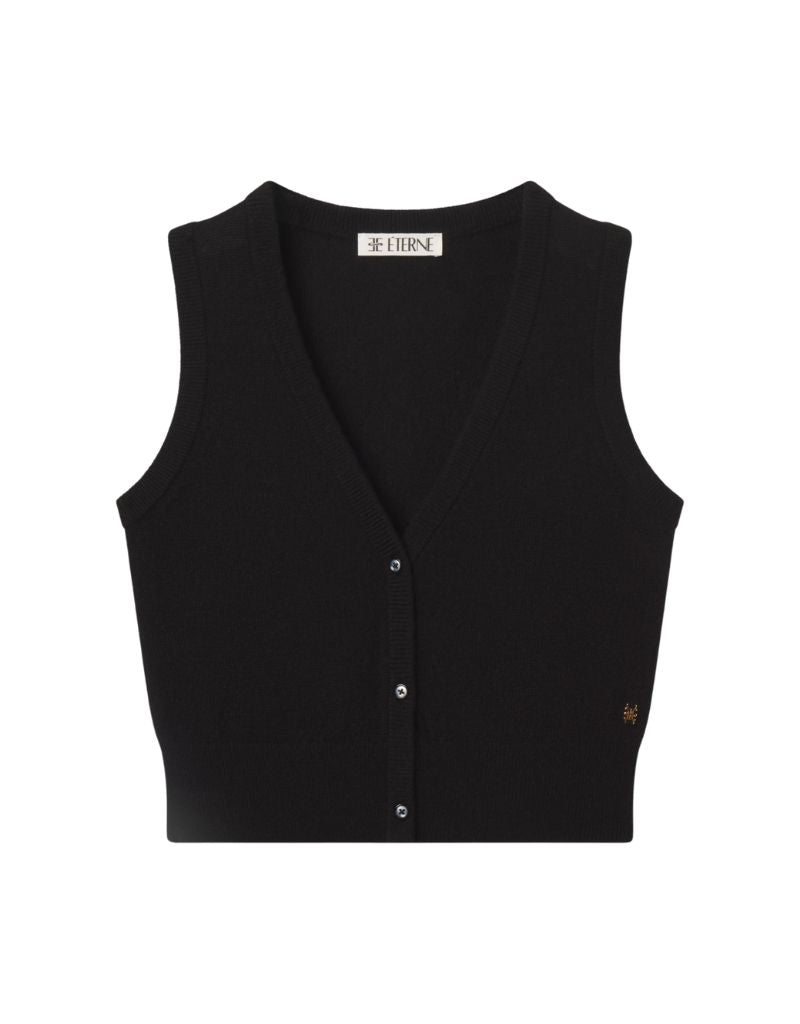 Eterne Leroy Vest Black