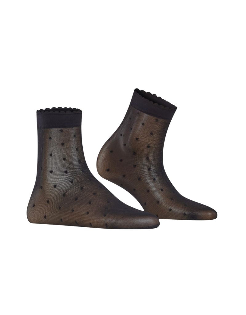 Falke Dot 15 DEN Women Ankle socks 41452 Black