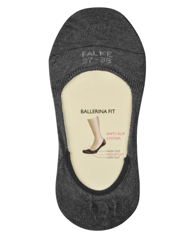 Falke Step Medium Cut Women Invisibles 46492 Black