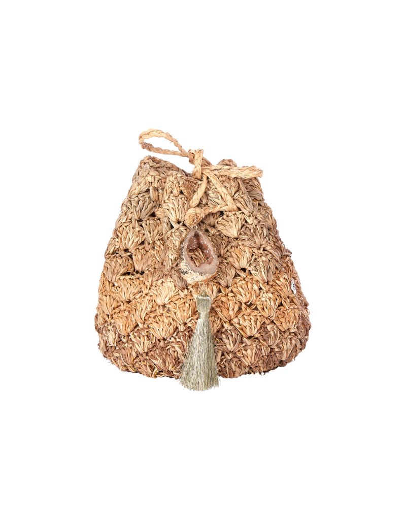 FloraBella Montague Lux Nude Gold Wristlet