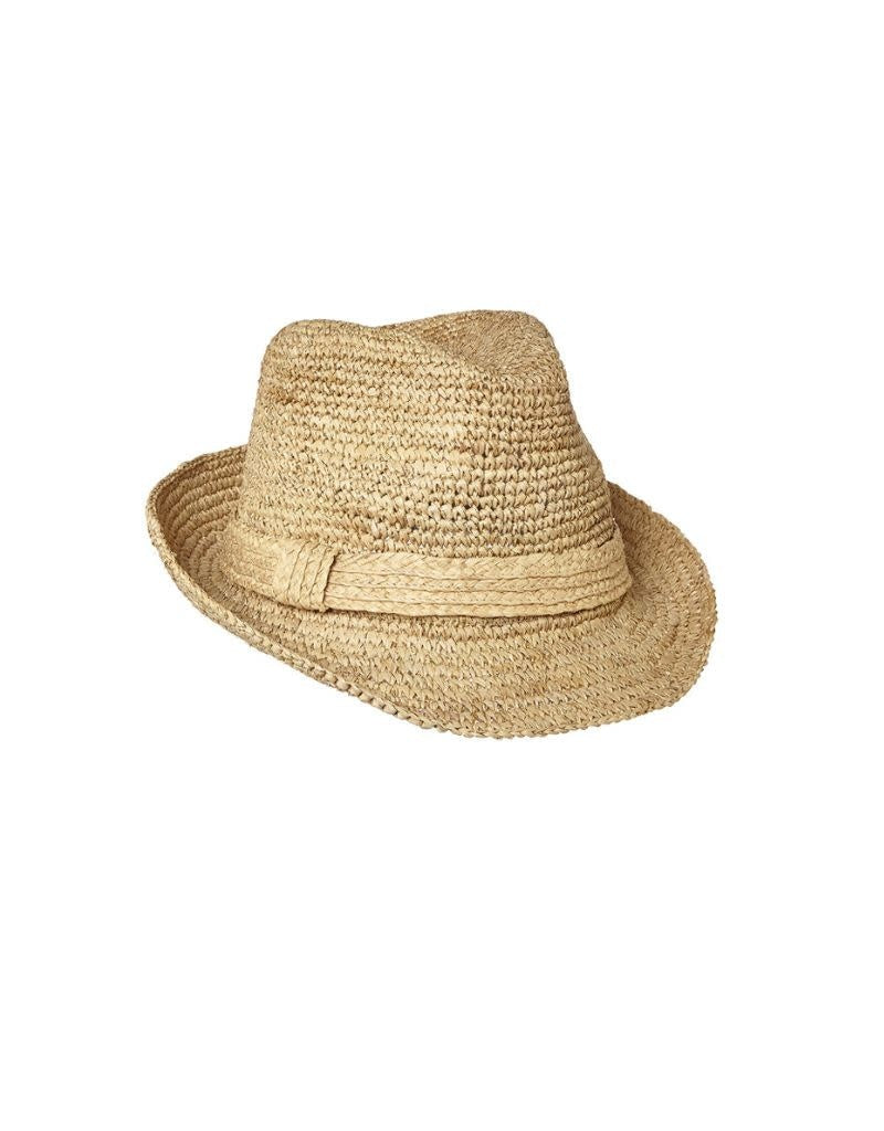 Flora Bella crochet raffia hat NWT FLORA BELLA MARCELLA Crochet Raffia Sun Hat Ribbon Trim  main image 4